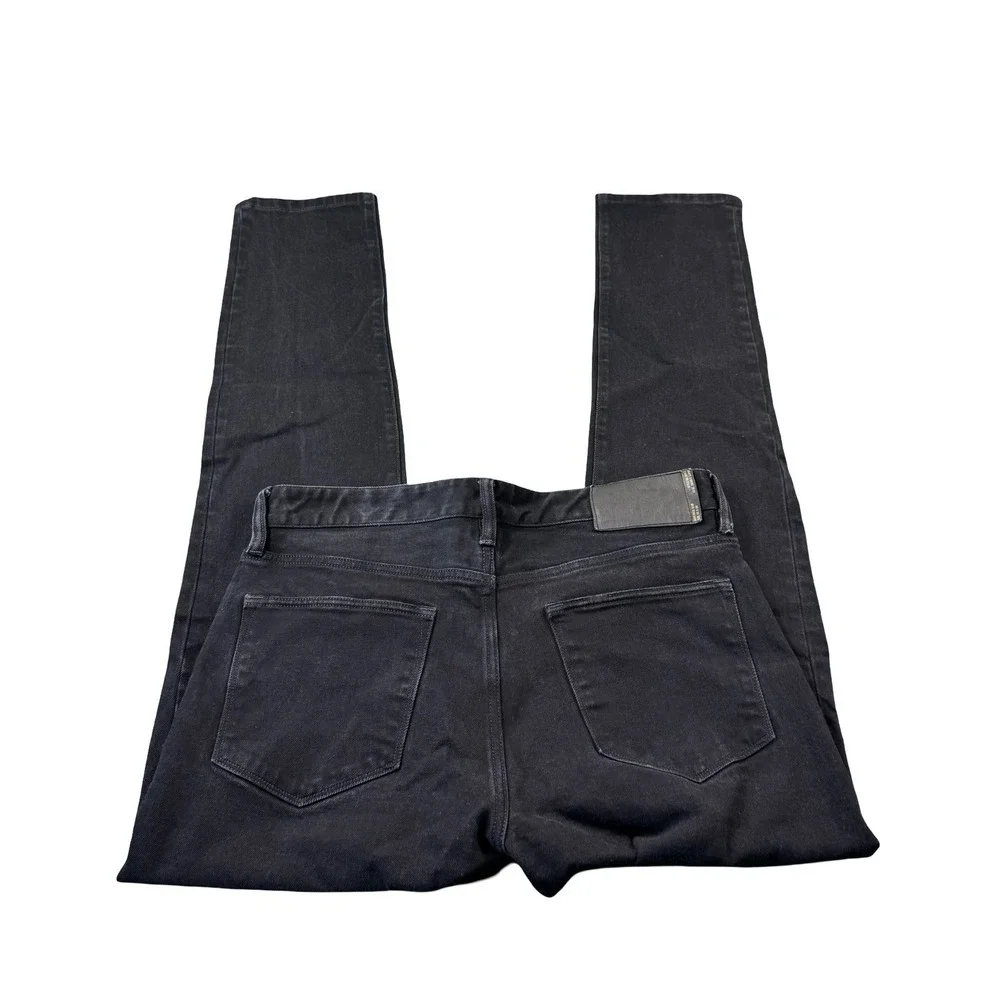 Buck Mason Black Maverick Slim 13 oz Denim Mens Jeans Size 33x34